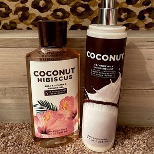 Bath & Body Works Coconut Lot x2